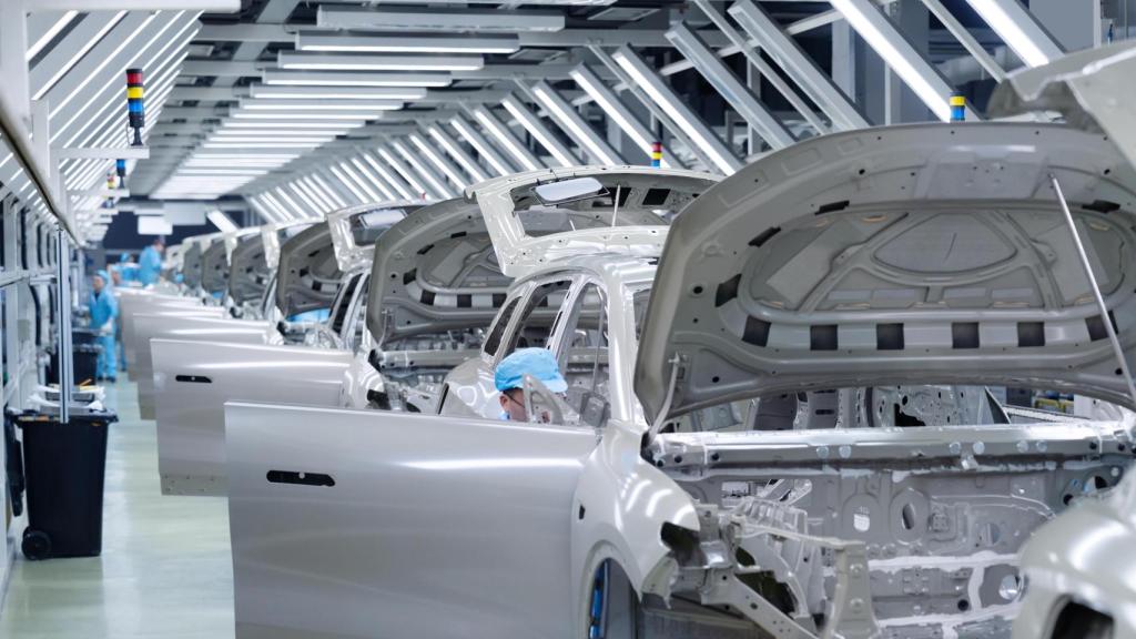 Línea de montaje de Leapmotor en China