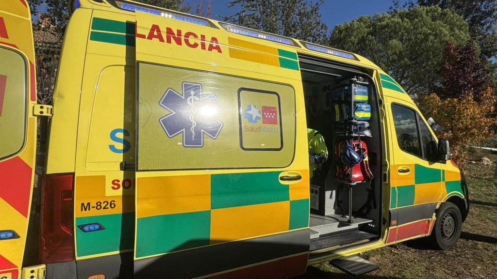 El Summa 112 en un parque de Alcalá de Henares.