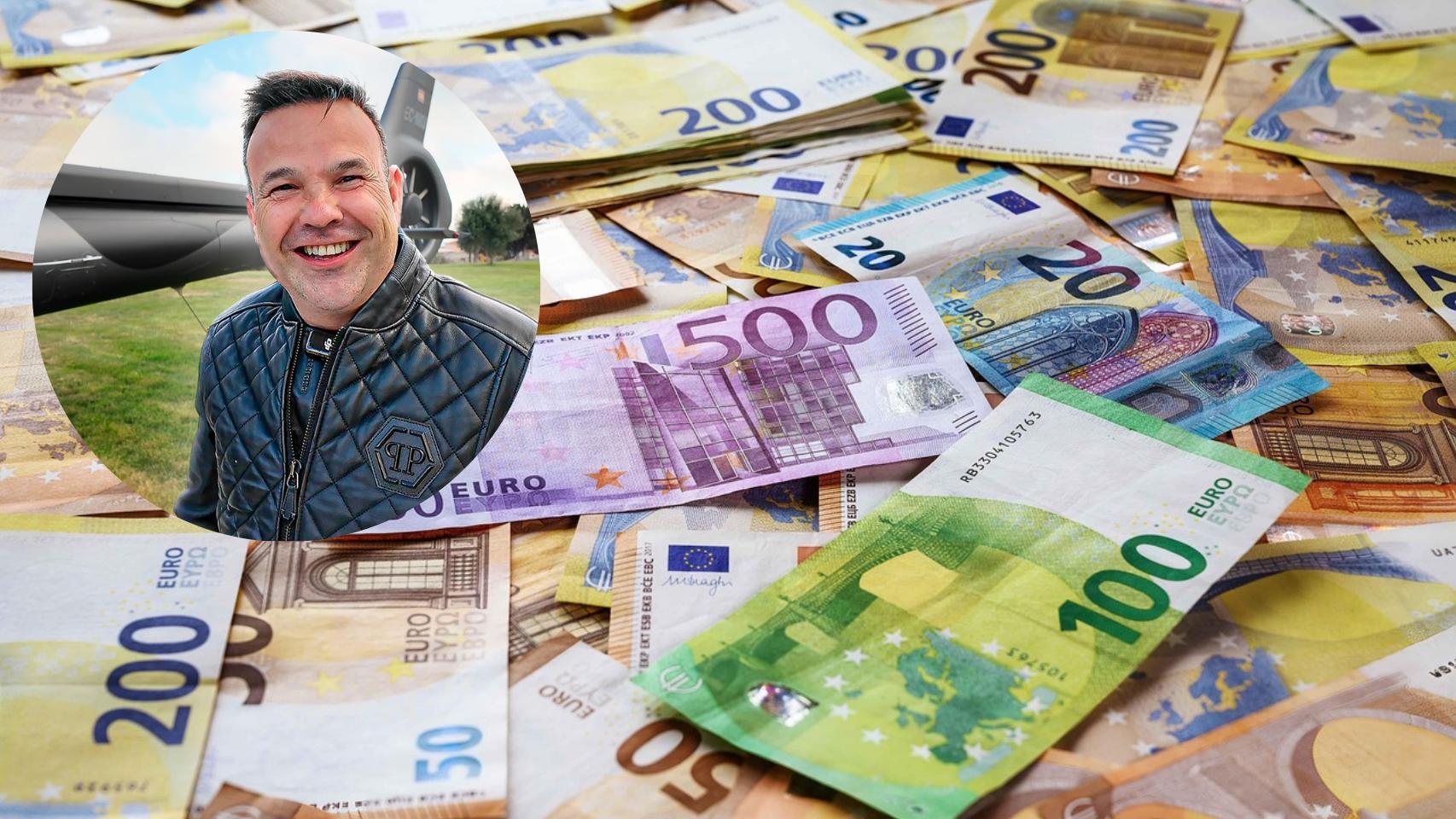 Montaje de José Elías con billetes de euro (Pixabay).