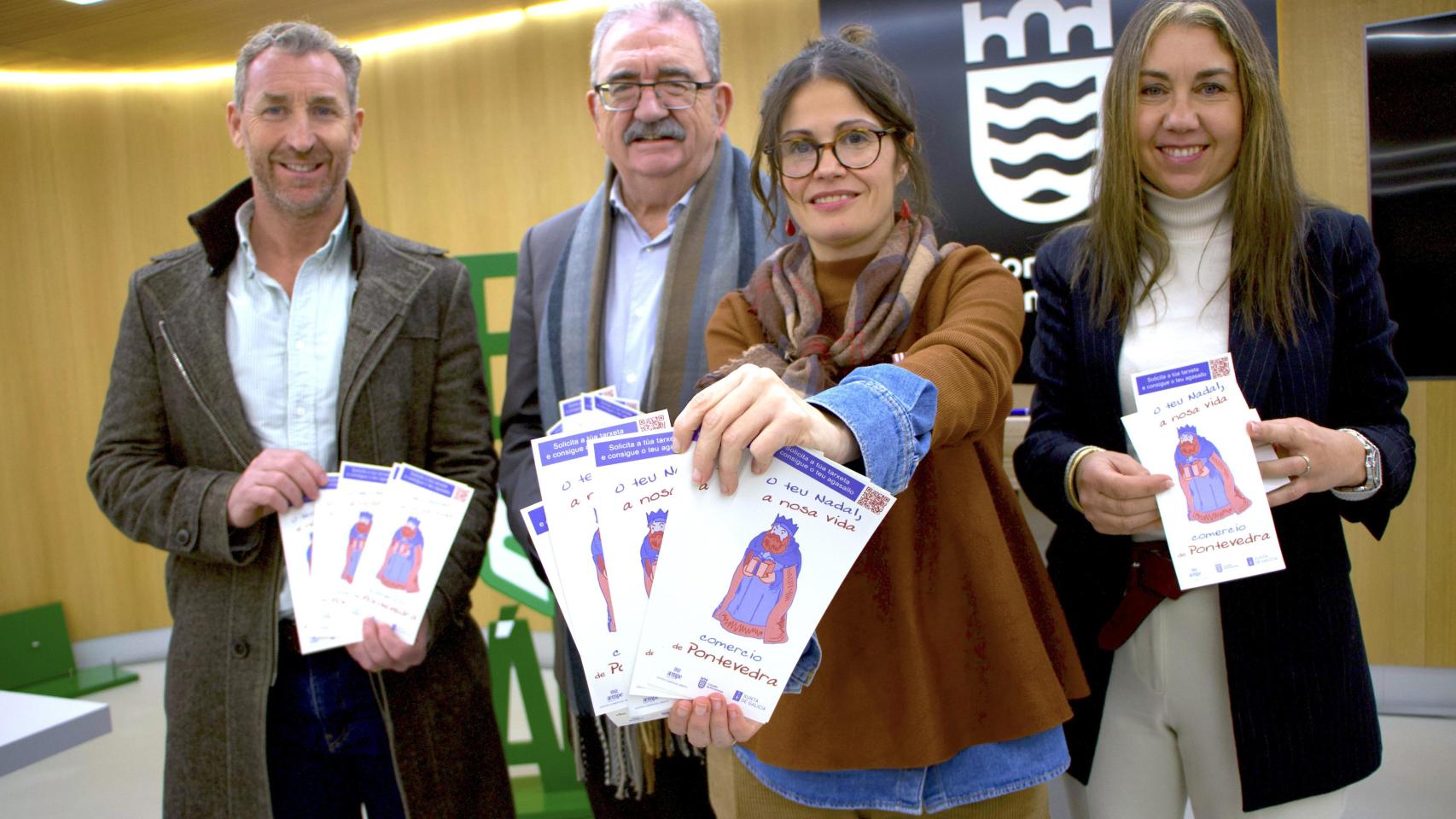 Pontevedra pone en marcha la campaña Tu Navidad, nuestra vida de apoyo al comercio local