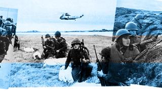 Estampas del despliegue de las tropas argentinas en las islas Malvinas, entre abril y junio de 1982.