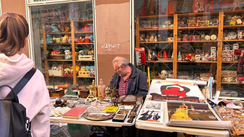 Imagen de EL Jueves, el mercadillo de la calle Feria en Sevilla.