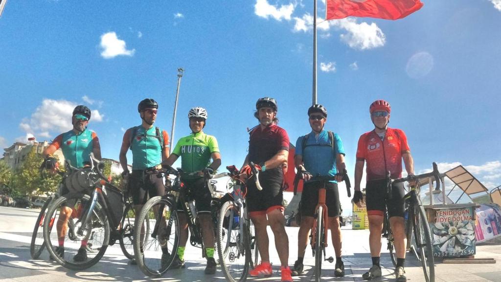 El grupo de amigos en Turquía en 2021