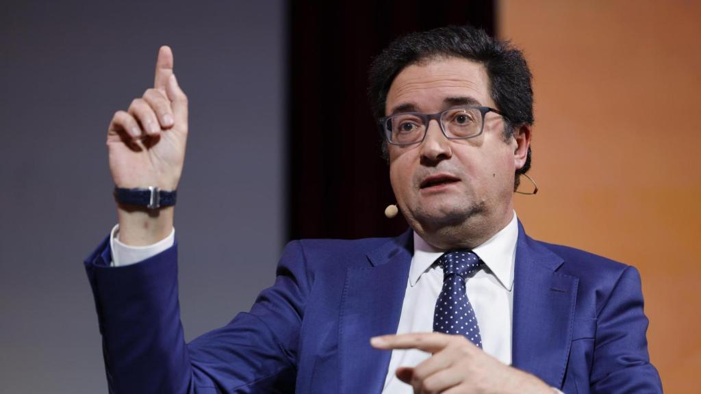 El ministro de Transformación Digital, Óscar López, durante su participación en el evento 'Metafuturo', organizado por Atresmedia.