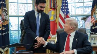 El presidente estadounidense Donald Trump se reunió este viernes en la Casa Blanca con el nuevo alcalde de Nueva York, Zohran Mamdani.