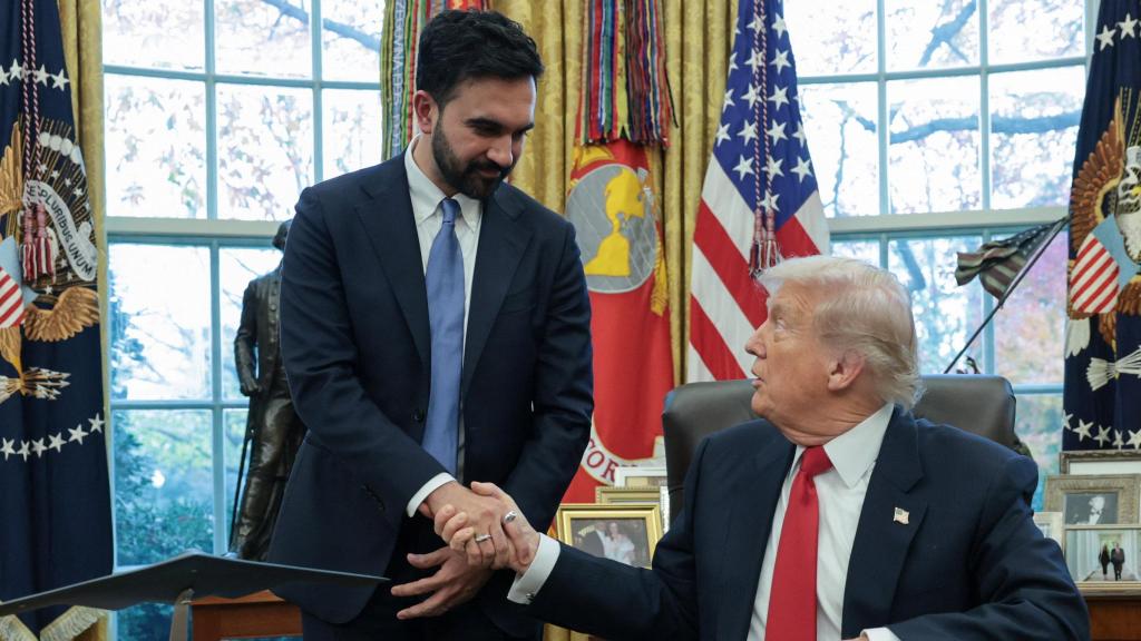 El presidente estadounidense Donald Trump se reunió este viernes en la Casa Blanca con el nuevo alcalde de Nueva York, Zohran Mamdani.