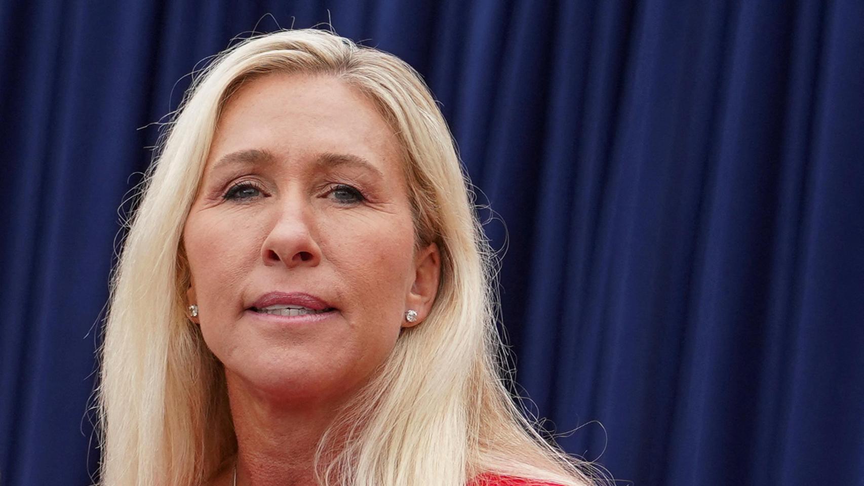 Marjorie Taylor Greene, congresista republicana, en una imagen de archivo.