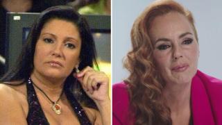 Carmina Ordóñez y Rocío Carrasco en un montaje de BLUPER.