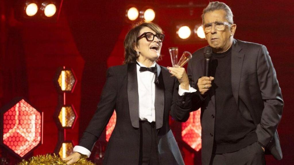 Andreu Buenafuente y Silvia Abril hablaron sobre las Campanadas en 'Futuro imperfecto'.