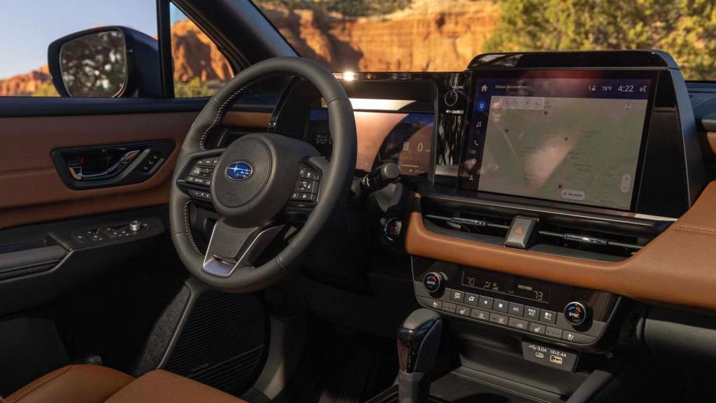 Interior del Subaru Outback 2026