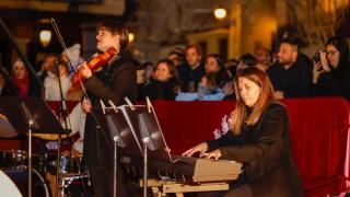 Toledo enciende las luces de Navidad con un emotivo acto en la plaza de Zocodover: las mejores fotos