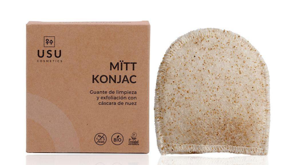 Guante MÏTT Konjac, de USU Cosmetics.
