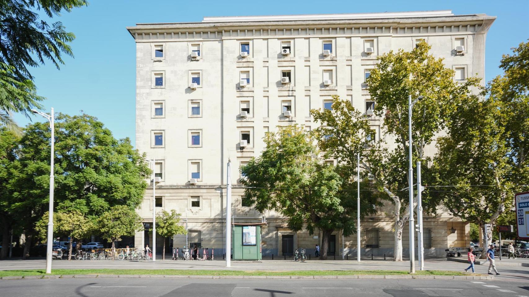Exterior de la Audiencia Provincial, como foto de recurso.