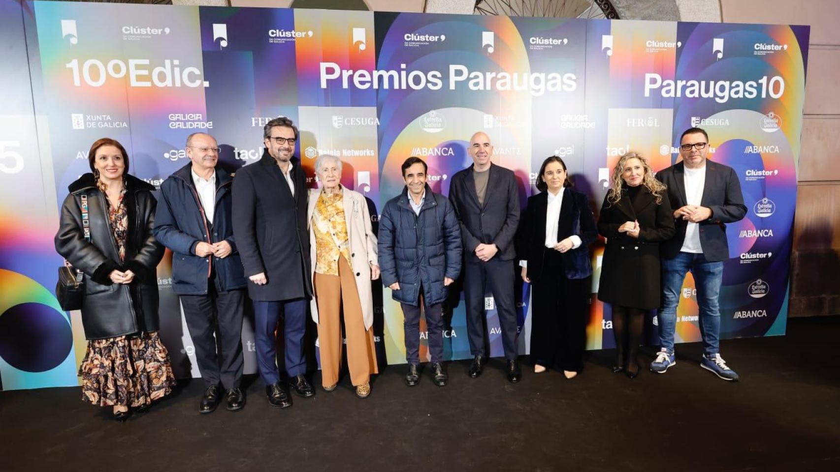 Los Premios Paraugas reconocieron el talento creativo gallego