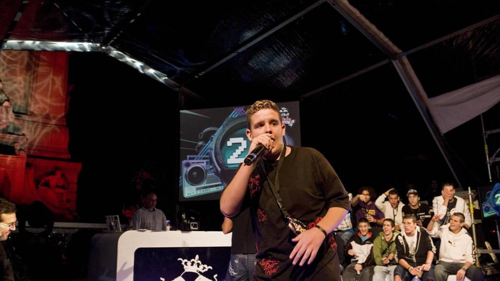 Arkano, con 15 años, en la Final Nacional de 2009 que ganó