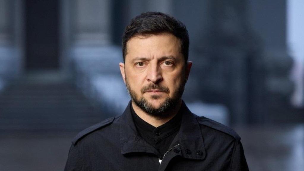 El presidente de Ucrania, Volodimir Zelenski, este viernes.