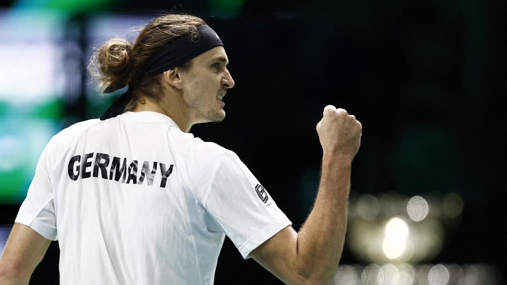 Alexander Zverev, en las Finales de la Copa Davis