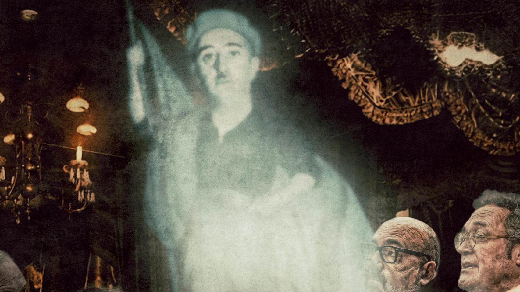 Ilustración de Franco junto a Sánchez.