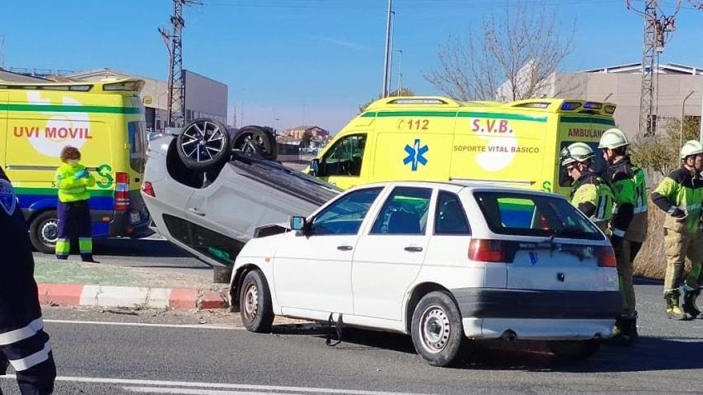 Carretera N-310, donde se ha producido el accidente.