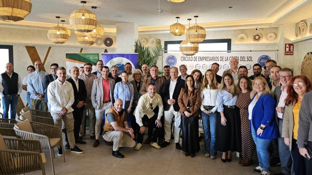 Los asistentes a la presentación de la plataforma tecnológica.