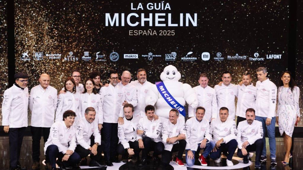 Los triestrellados de la Guía Michelin 2025.