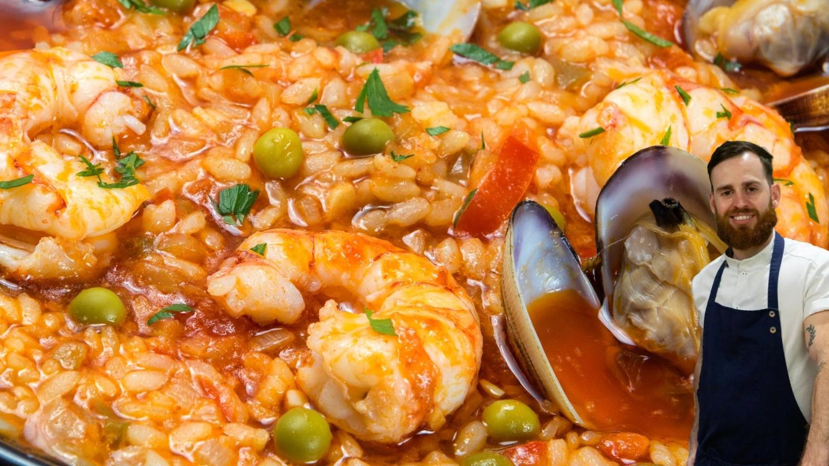 Alfredo Vozmediano en un montaje de El Español