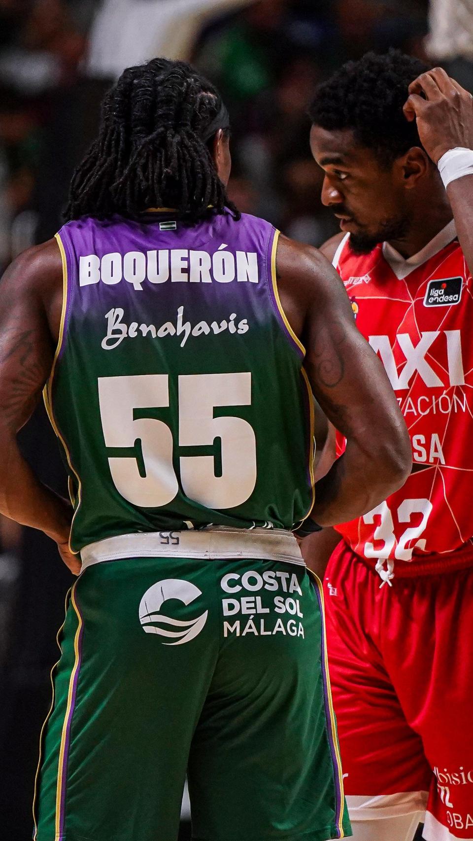 Kendrick Perry luce el nombre de 'Boquerón' en su camiseta