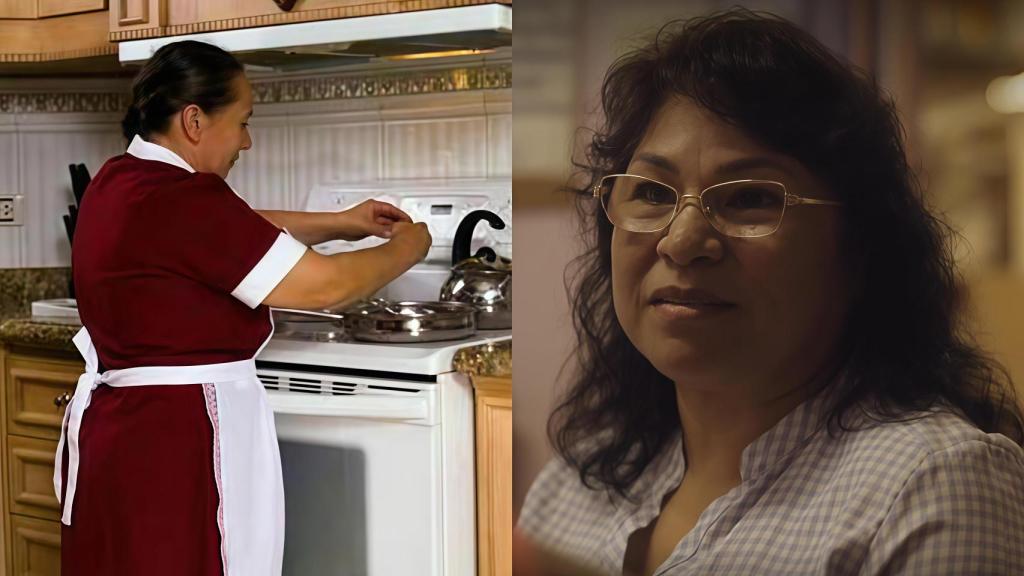 Sandra, empleada del hogar