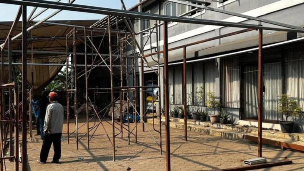 Imagen del presunto 'resort' en construcción.