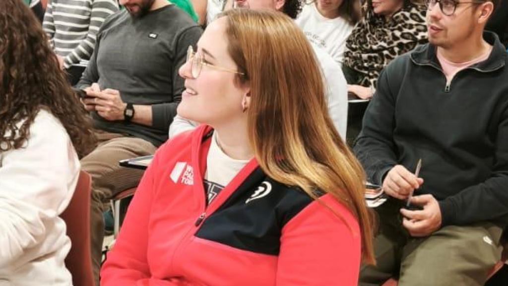 Cristina, otra de las participantes en el congreso.