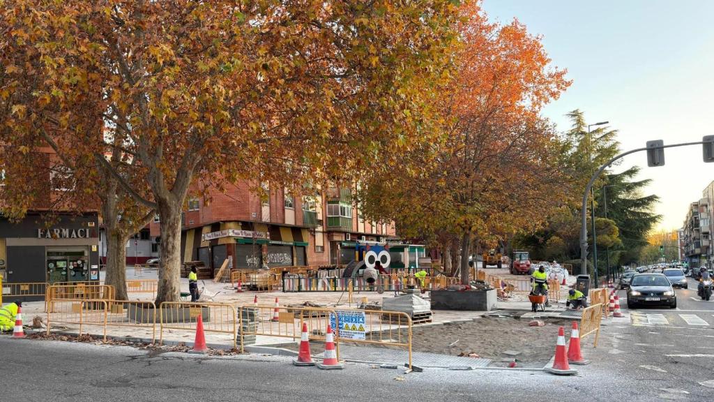 Obras del carril bici