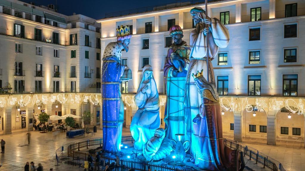 Belén gigante de Alicante.