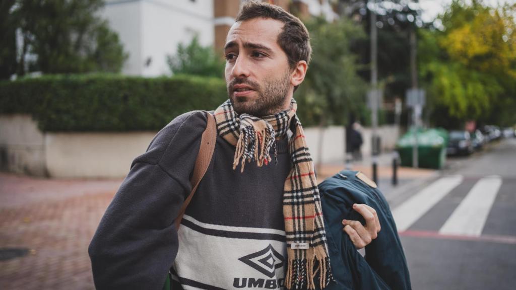 Álvaro Rivas, durante su entrevista con EL ESPAÑOL.