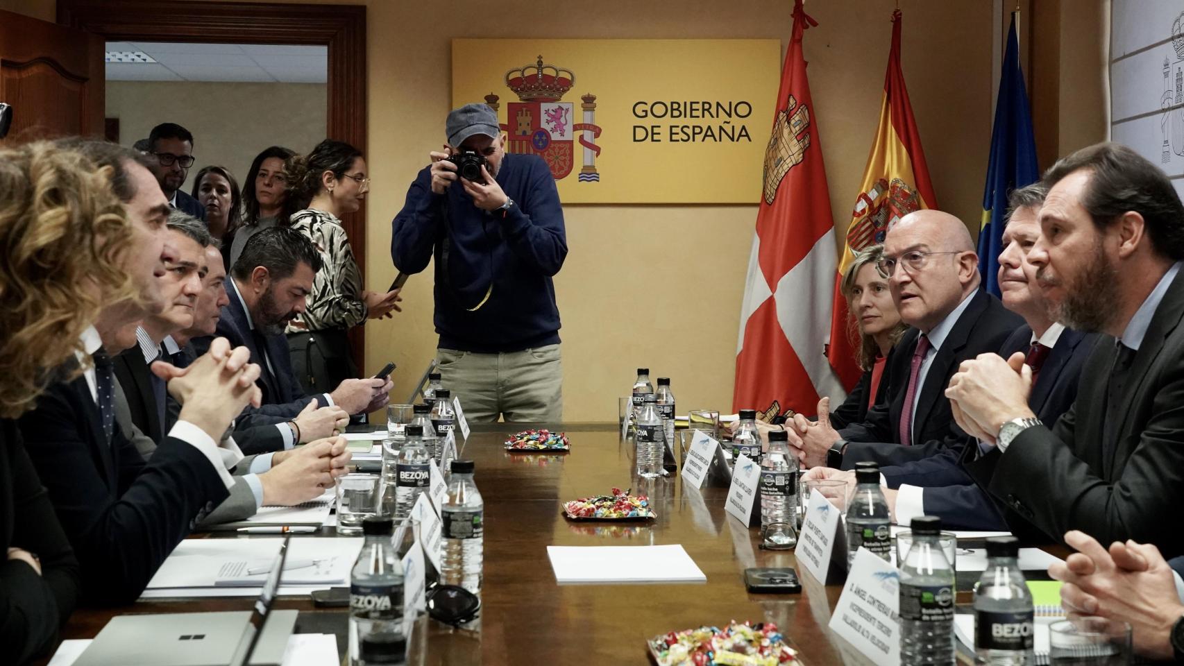 Reunión del Consejo de Administración de la Sociedad Valladolid Alta Velocidad en febrero de 2024