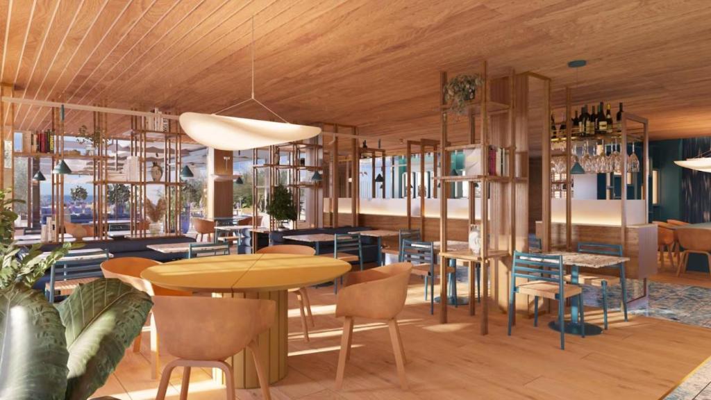 Así será uno de los espacios gastronómicos de ME Málaga.