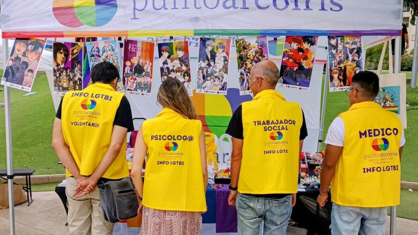 Un Punto Arcoíris en Alicante.