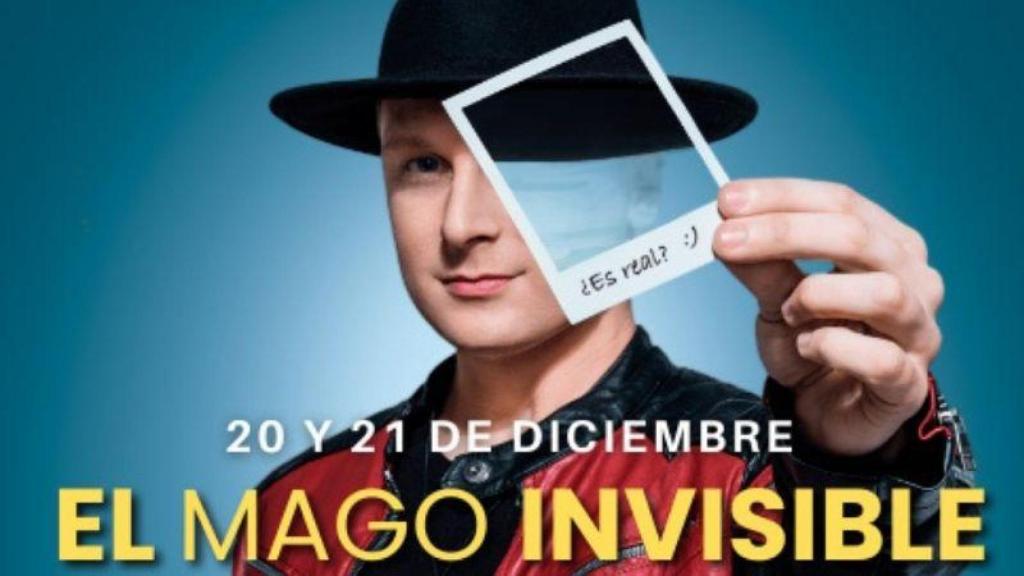 El nuevo espectáculo de El Mago Invisible aterriza este mes de diciembre en Vigo