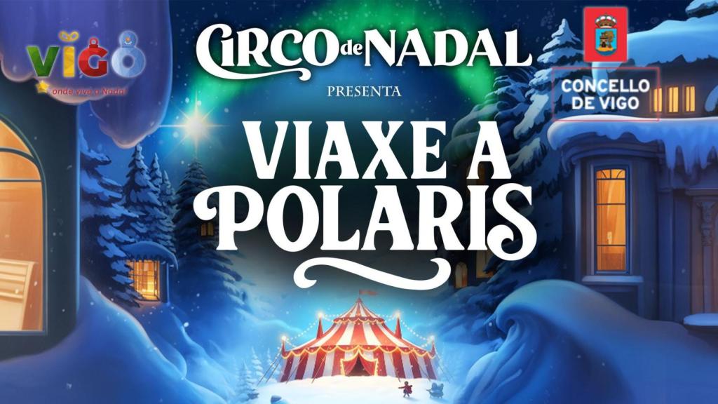 El espectáculo circense de 'Viaxe a Polaris' se podrá disfrutar a lo largo de todo el mes de diciembre