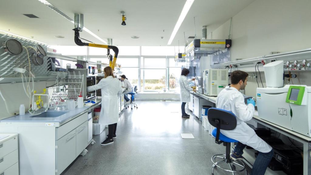 Imagen del laboratorio de biogás.