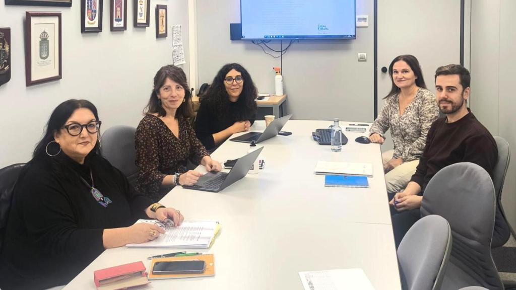 Imagen de la reunión del jurado.