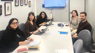 Imagen de la reunión del jurado.