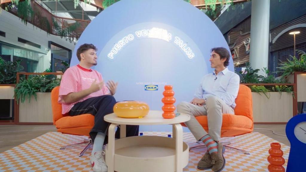 Miguel Ángel y Javier Floristán charlan en un PV Talks.