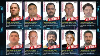 Imagen de los diez fugitivos más buscados de España difundida por la Policía Nacional