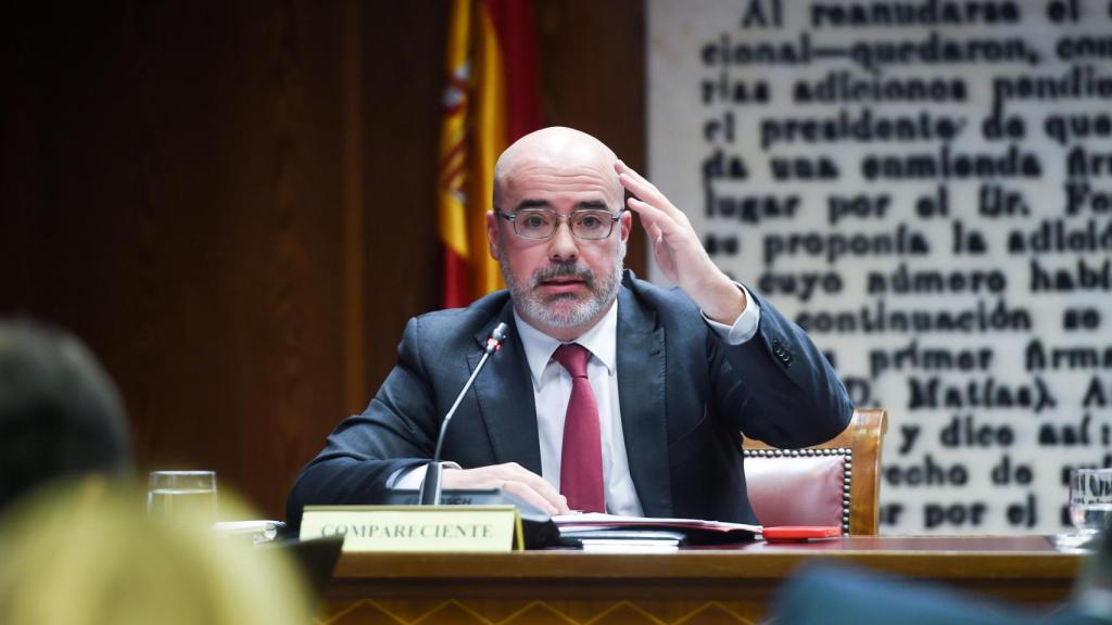 El delegado del Gobierno en la Comunidad de Madrid, Francisco Martín, comparece este ante la 'comisión Koldo del Senado.