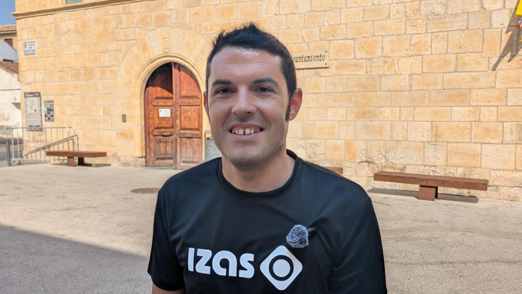 Adrián Tello, alcalde de La Muela.