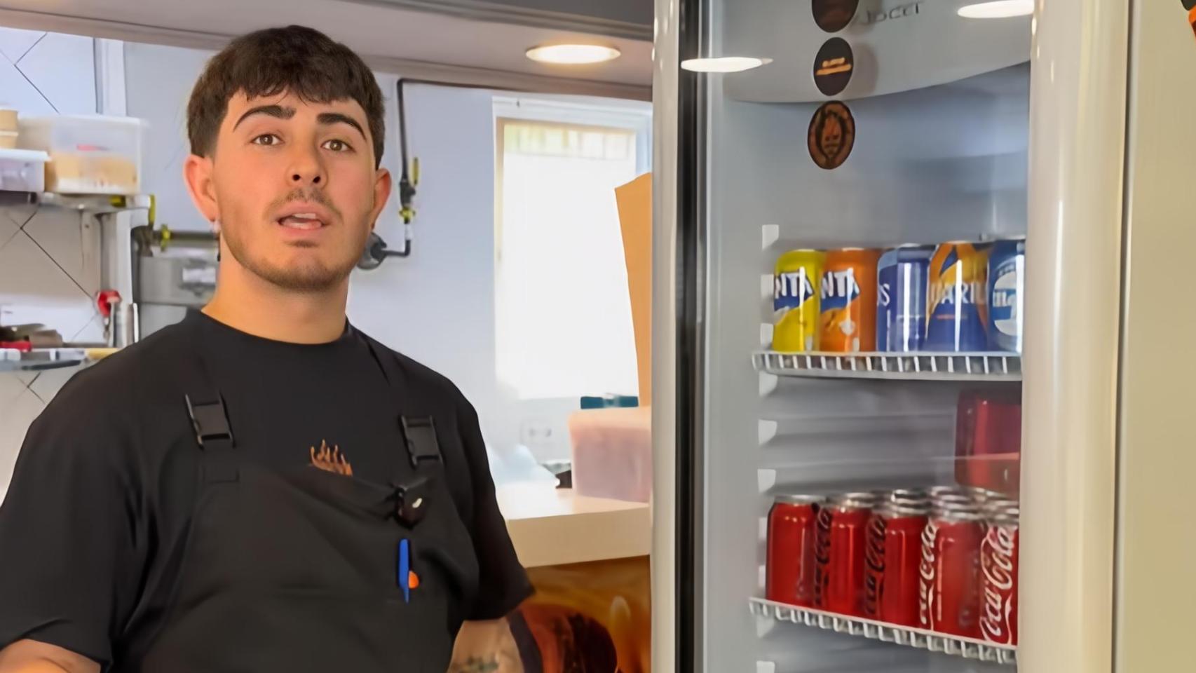 El cocinero detalla los gastos de su inversión.