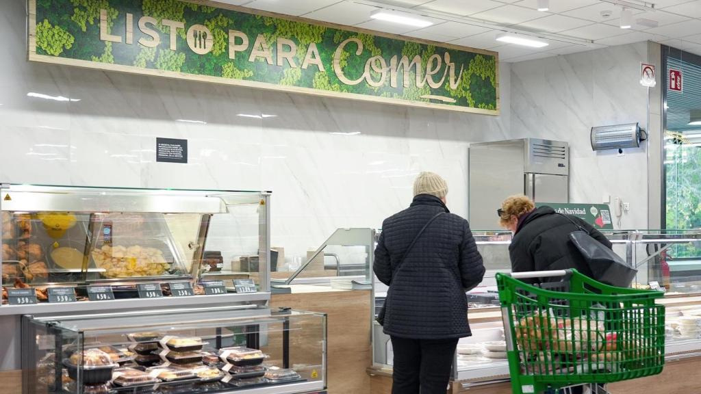 Sección de 'Listo para Comer' del Mercadona de Illescas.