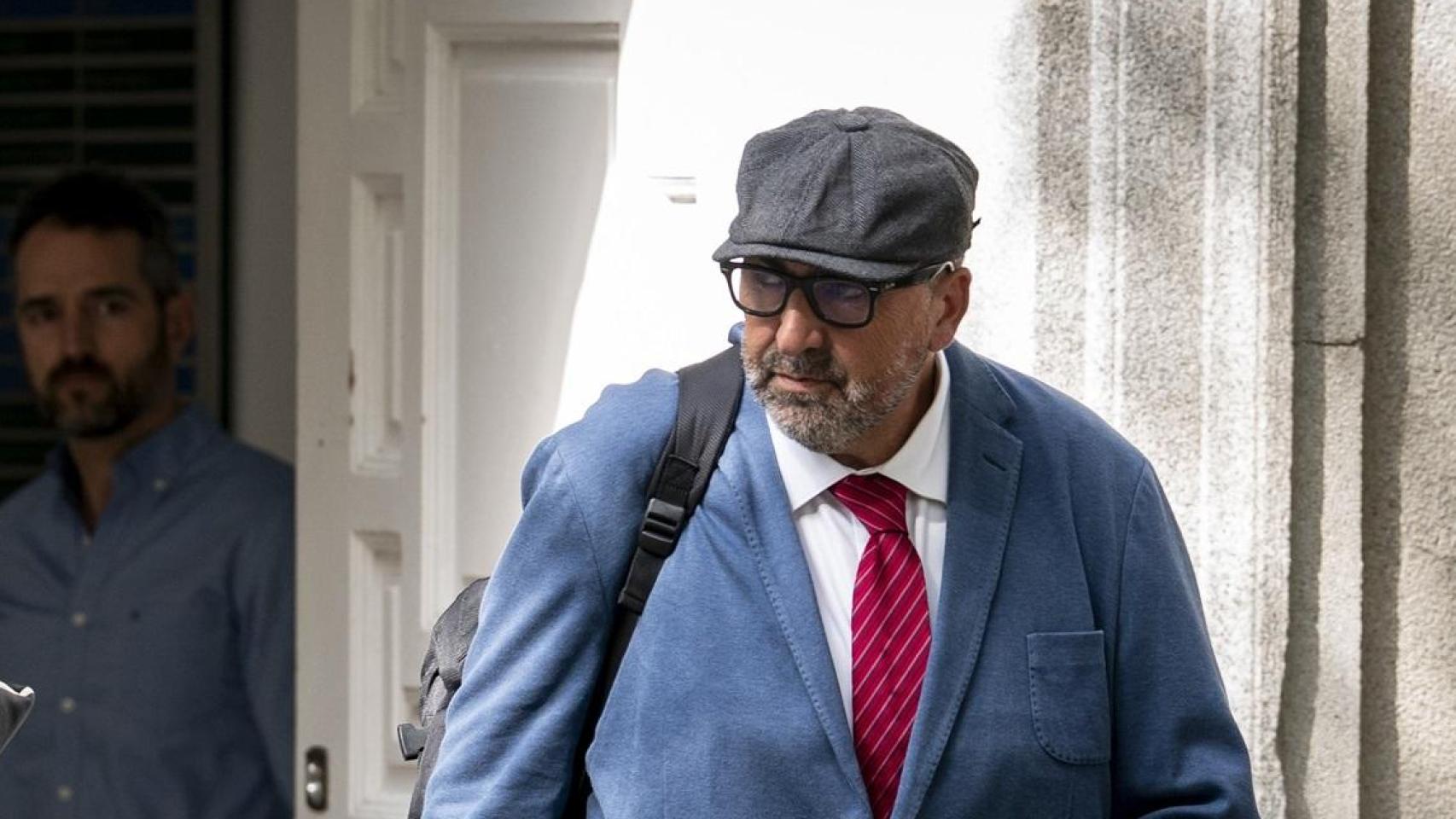 El exasesor Koldo García, a su llegada al Tribunal Supremo, el pasado 15 de octubre de 2025.