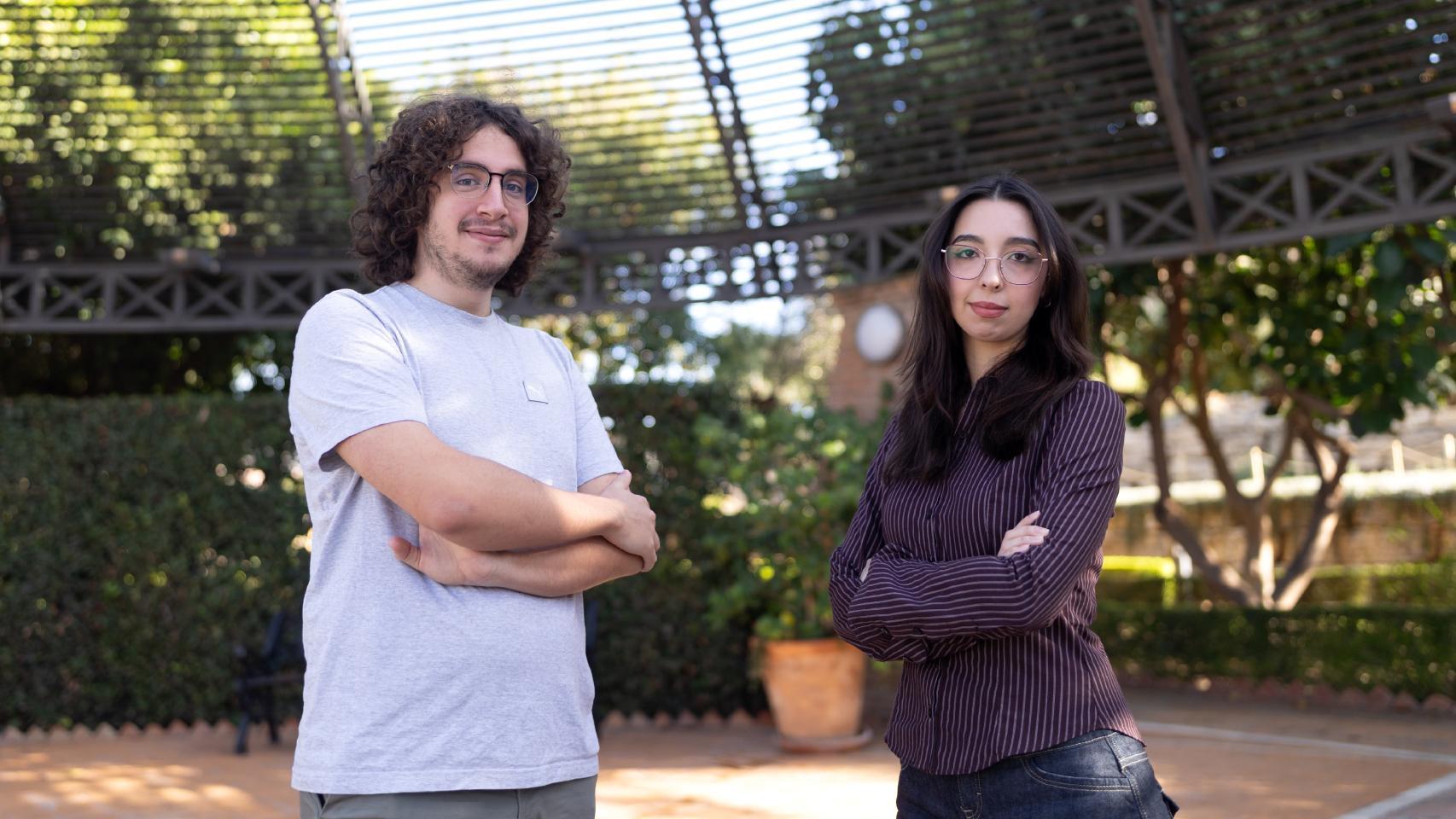 Alessandro Maglia e Irene Mendoza, dos de los miembros del equipo detrás de Seritra