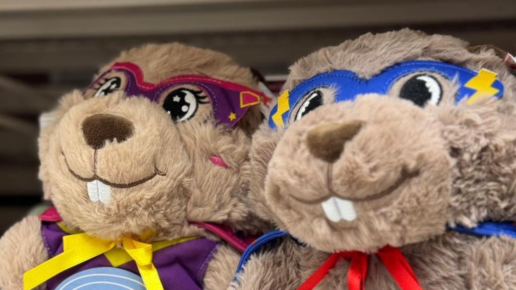 Julio y Julia, los castores solidarios de Alcampo